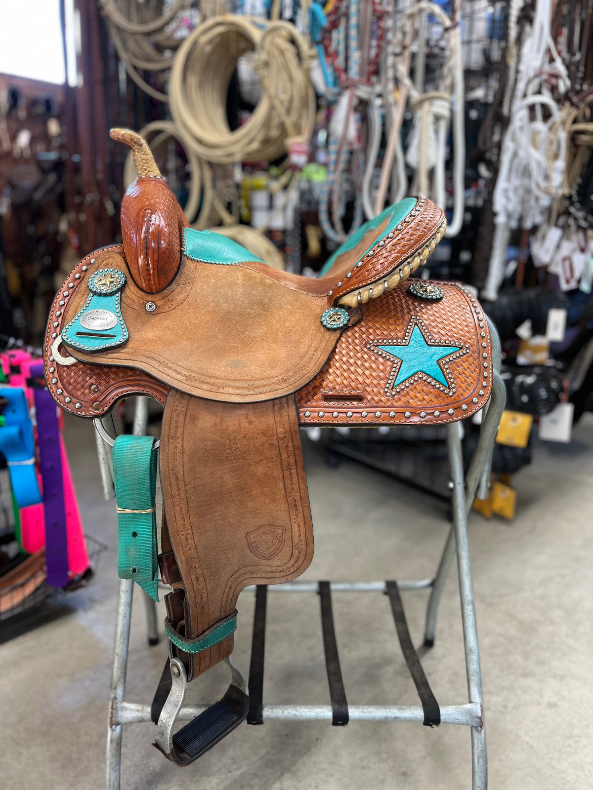 Selle Western de Baril - Impérial Textan