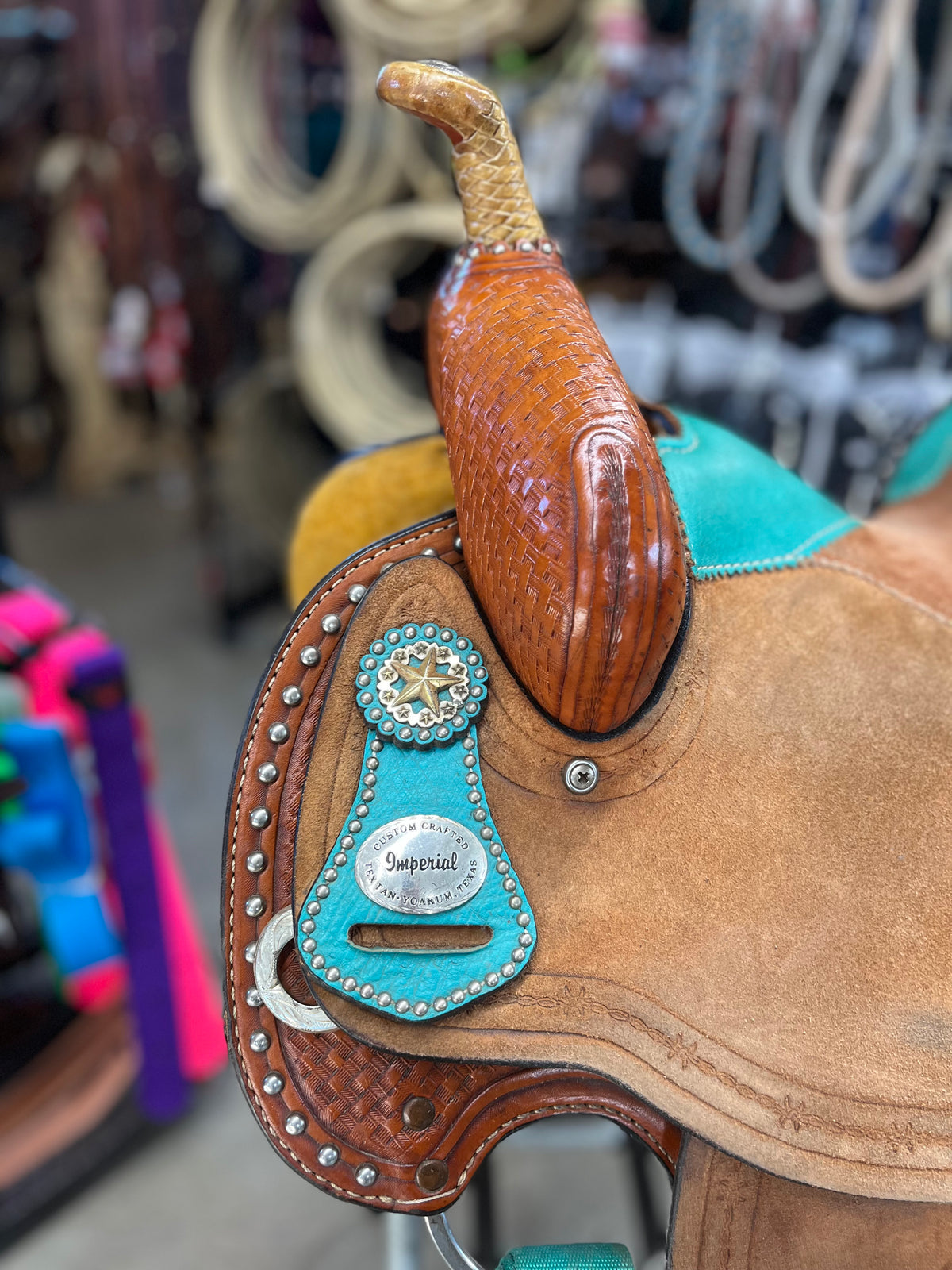 Selle Western de Baril - Impérial Textan