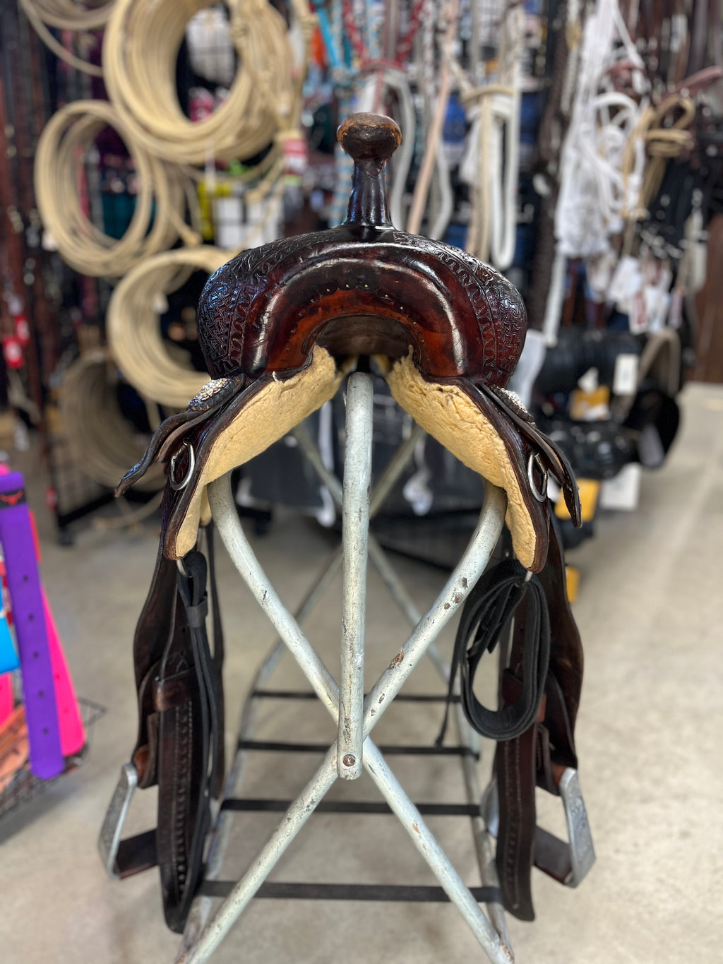 Selle Western de Baril - Bar H
