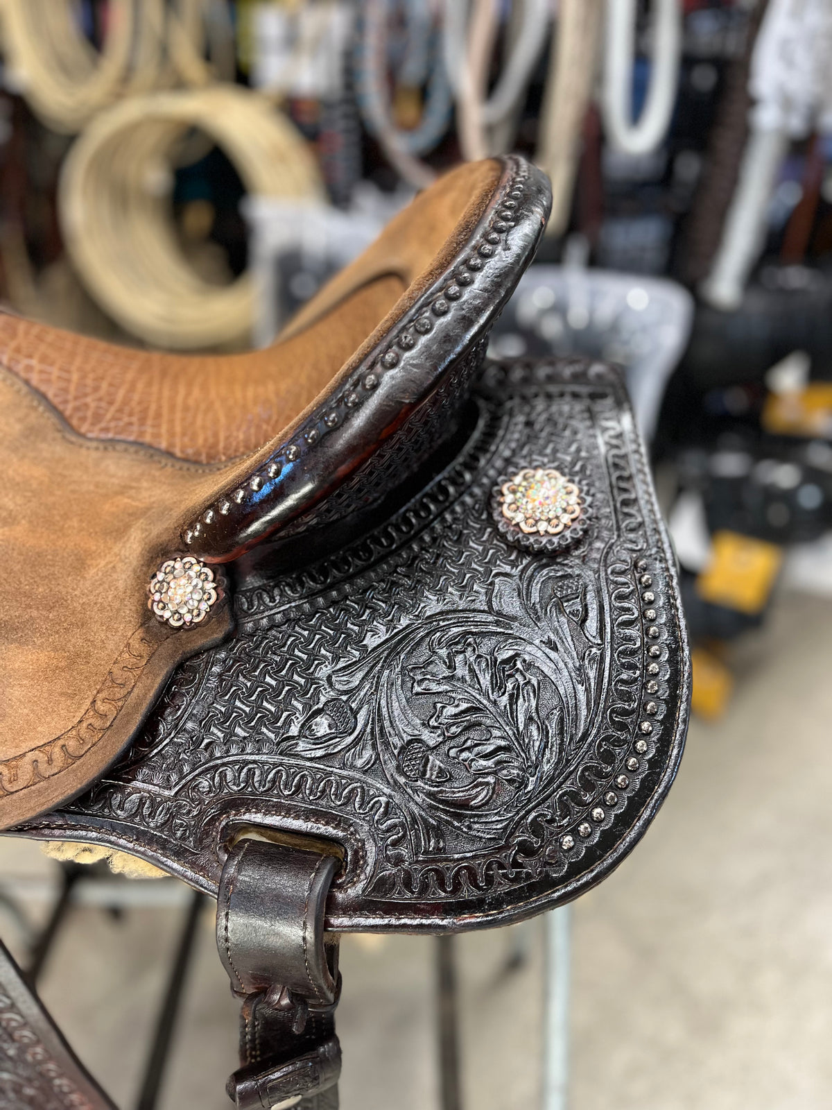 Selle Western de Baril - Bar H