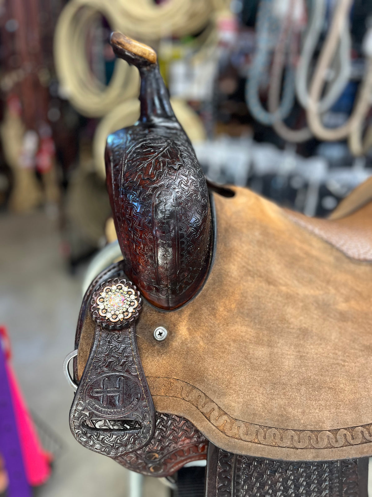 Selle Western de Baril - Bar H