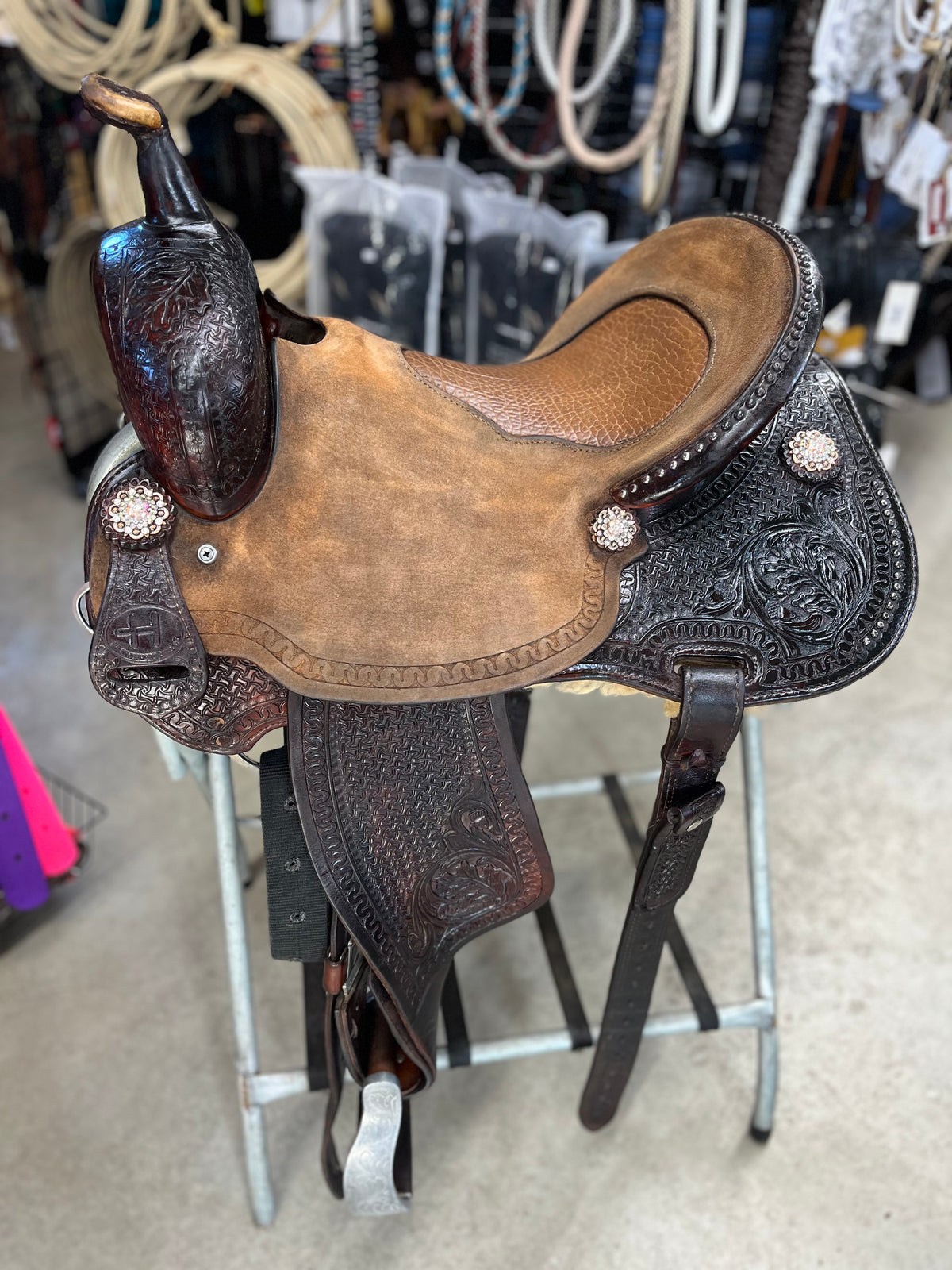 Selle Western de Baril - Bar H
