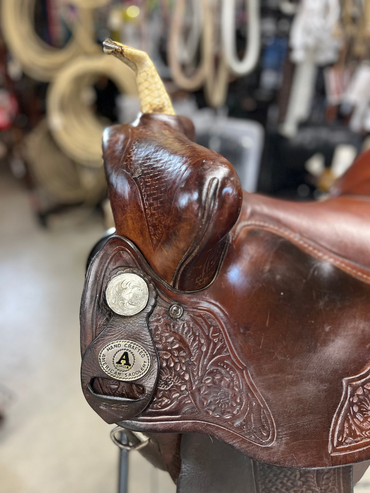 Selle Western usagée - Circle A
