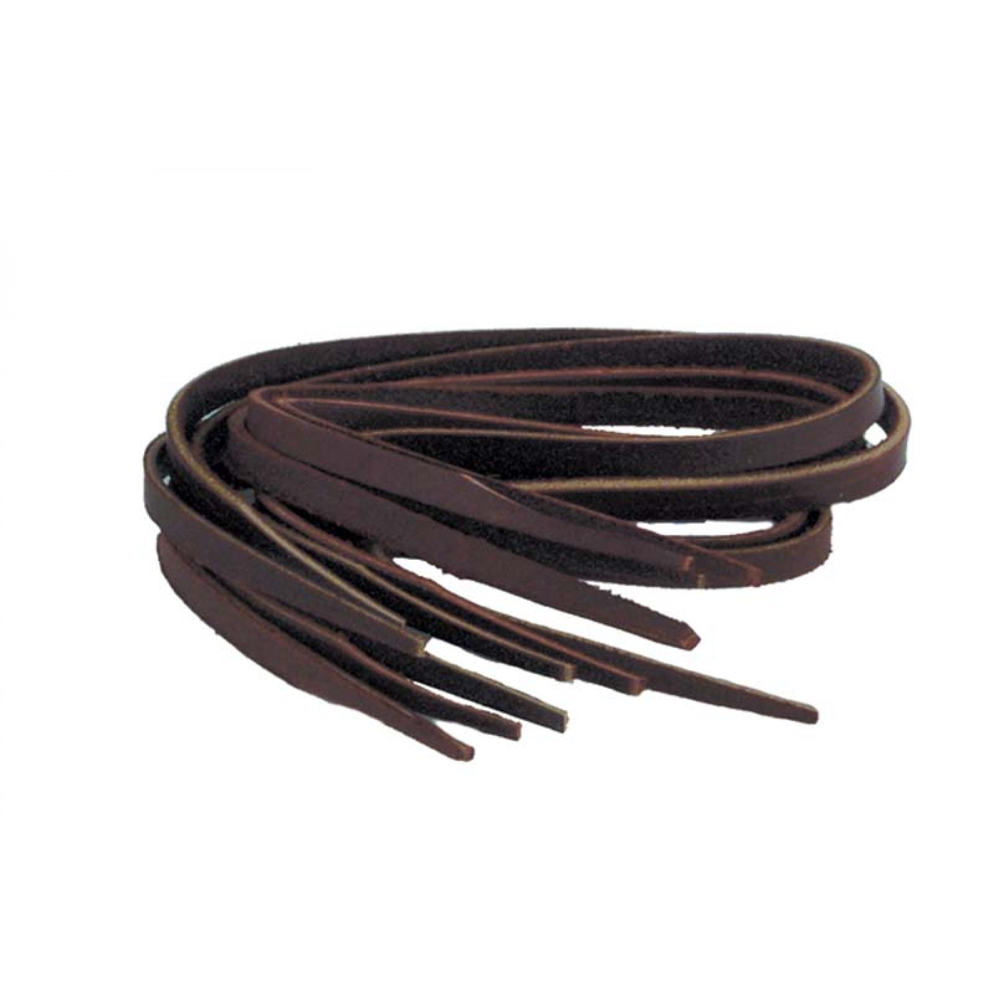 Lacets de selle Latigo Western Rawhide, lot de 6, accessoires en cuir pour selle western, visibles en image.