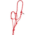 Licou Mustang Twist Rope noir pour cheval, équipement Western Rawhide avec cordage torsadé, confortable et durable pour la monte.