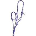 Licou Mustang Twist Rope Western Rawhide pour cheval, en plusieurs couleurs, avec corde torsadée et ajustement confortable.