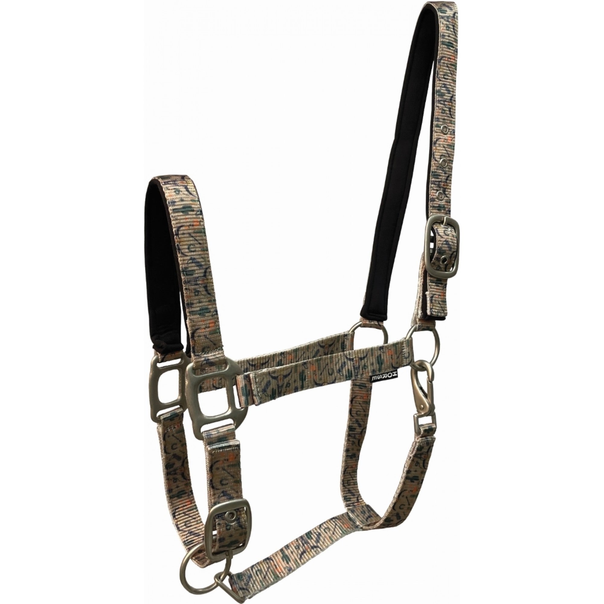 Licou Cactus Country Legend de Western Rawhide, en cuir avec motifs cactus, destiné au confort et au style western.