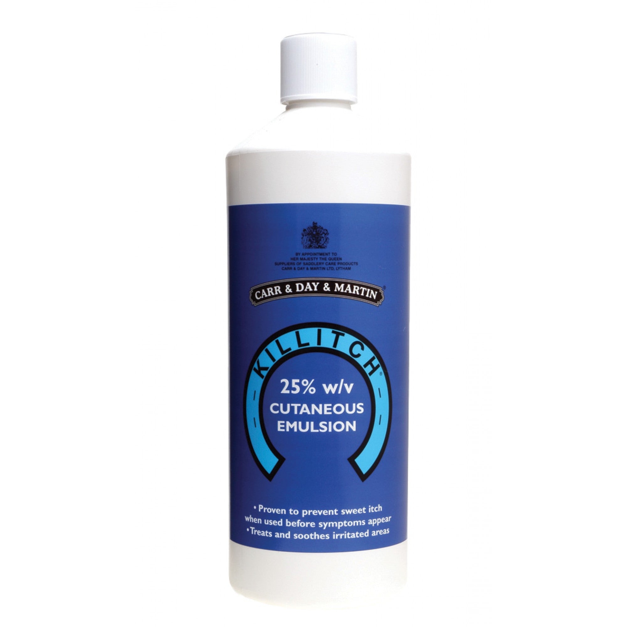 Lotion Killitch de Carr & Day & Martin pour chevaux, flacon de 500 ml, accessoire de soin équestre Cavalier.
