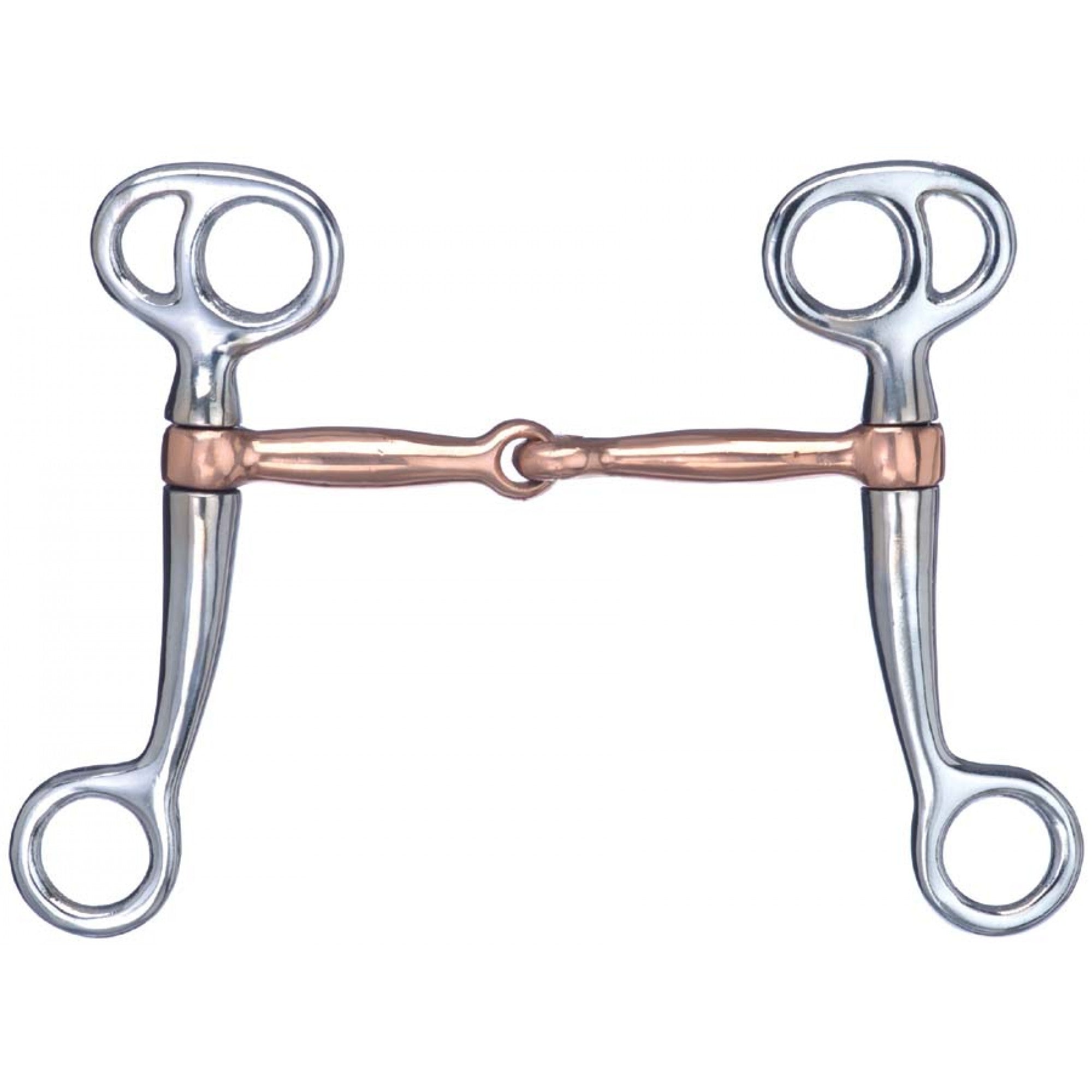 Mors à levier en cuivre de 5 pouces de la marque Western Rawhide, pour l'équitation et le dressage.