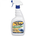 Démêlant Mane N Tail Straight Arrow de Cavalier pour chevaux, flacon de 946 ml, liquide démêlant pour crins et queues.
