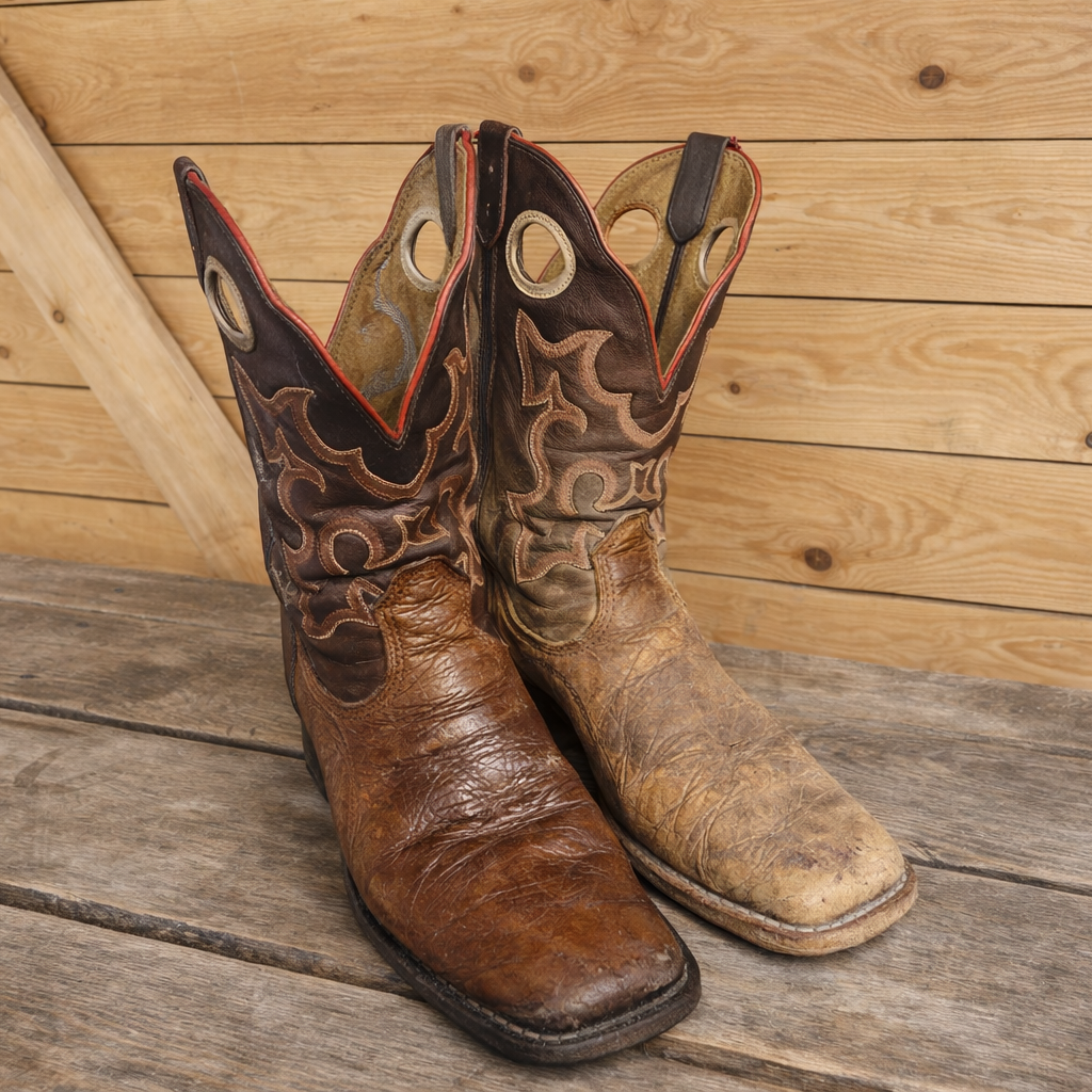 Nettoyage de botte cowboy Lévis 
