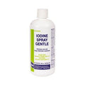 Spray Iode Doux PHARM-VET de Cavalier, soin en flacon de 500 ml pour le nettoyage et la désinfection.