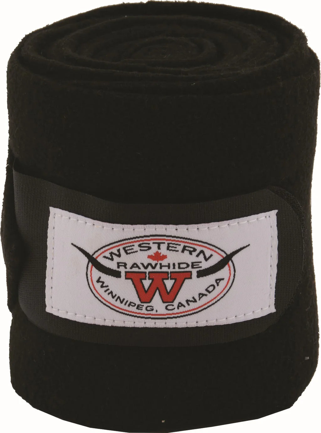 Équipement du cheval Western Rawhide Polo Deluxe en cuir résistant, sans boulochage, pour un style Western élégant.