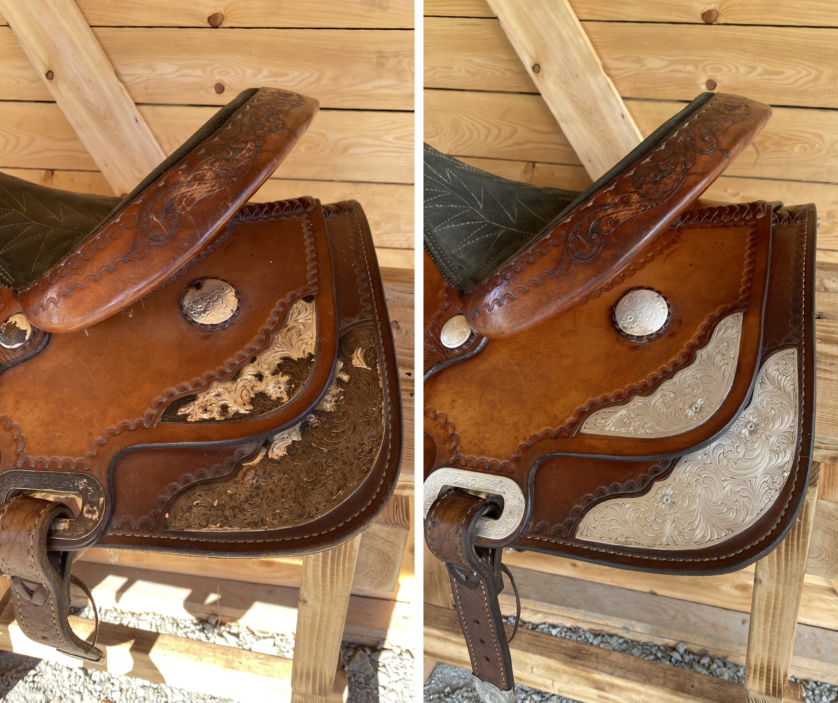 Nettoyage de selle western Lévis