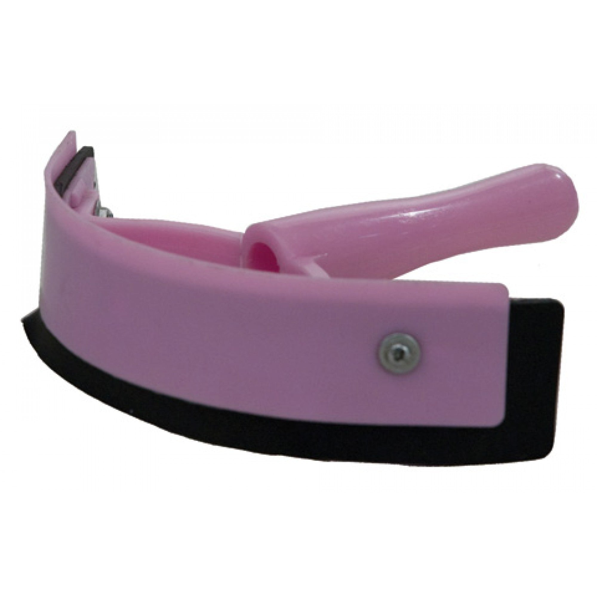 Racloir à eau et sueur courbé Western Rawhide, outil de soins pour animaux avec poignée ergonomique, couleur verte.