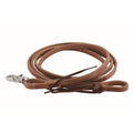 Rênes en cuir Western Rawhide de 5/8" d'épaisseur et 7 pieds de long pour équipement de cheval western.