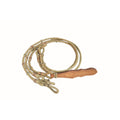 Rênes ROMAL en cuir brut naturel de la marque Western Rawhide, accessoires équestres pour le travail du cheval.