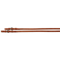 Rênes en cuir brut Western Signature pour harnais avec boucle - 1,27 cm x 2,44 m et plus
