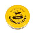 Savon à selle Fiebing's jaune pour l'entretien de l'équipement du cheval, emballage de 340 g, marque ES Sellerie Western.
