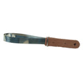 Brosse en acier Western Rawhide pour soins, lame de décollement pour enlever les poils morts et nettoyer efficacement.