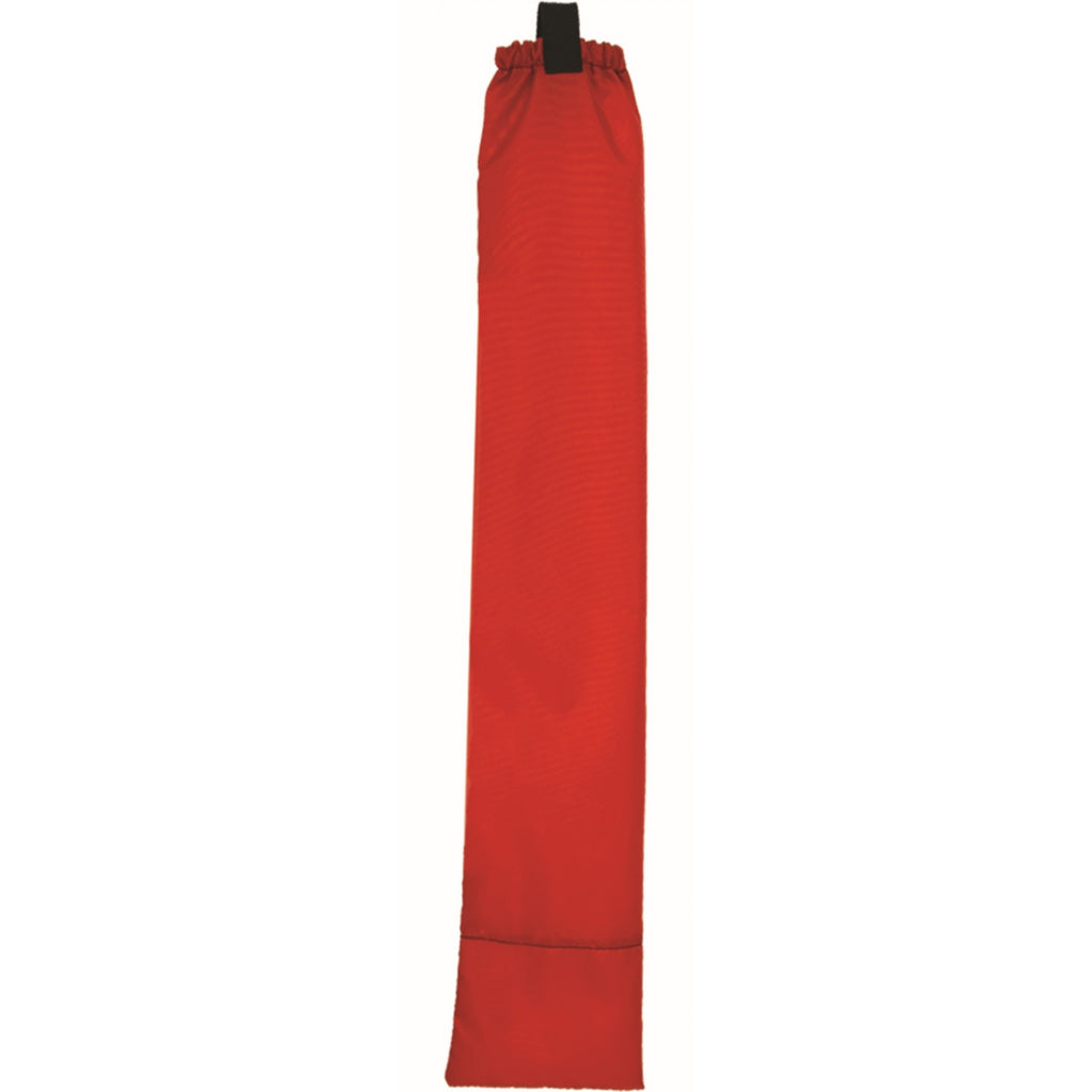 Sac à queue en nylon rouge pour cheval, équipement Western Rawhide, pratique et durable pour le soin et l'entraînement équestre.