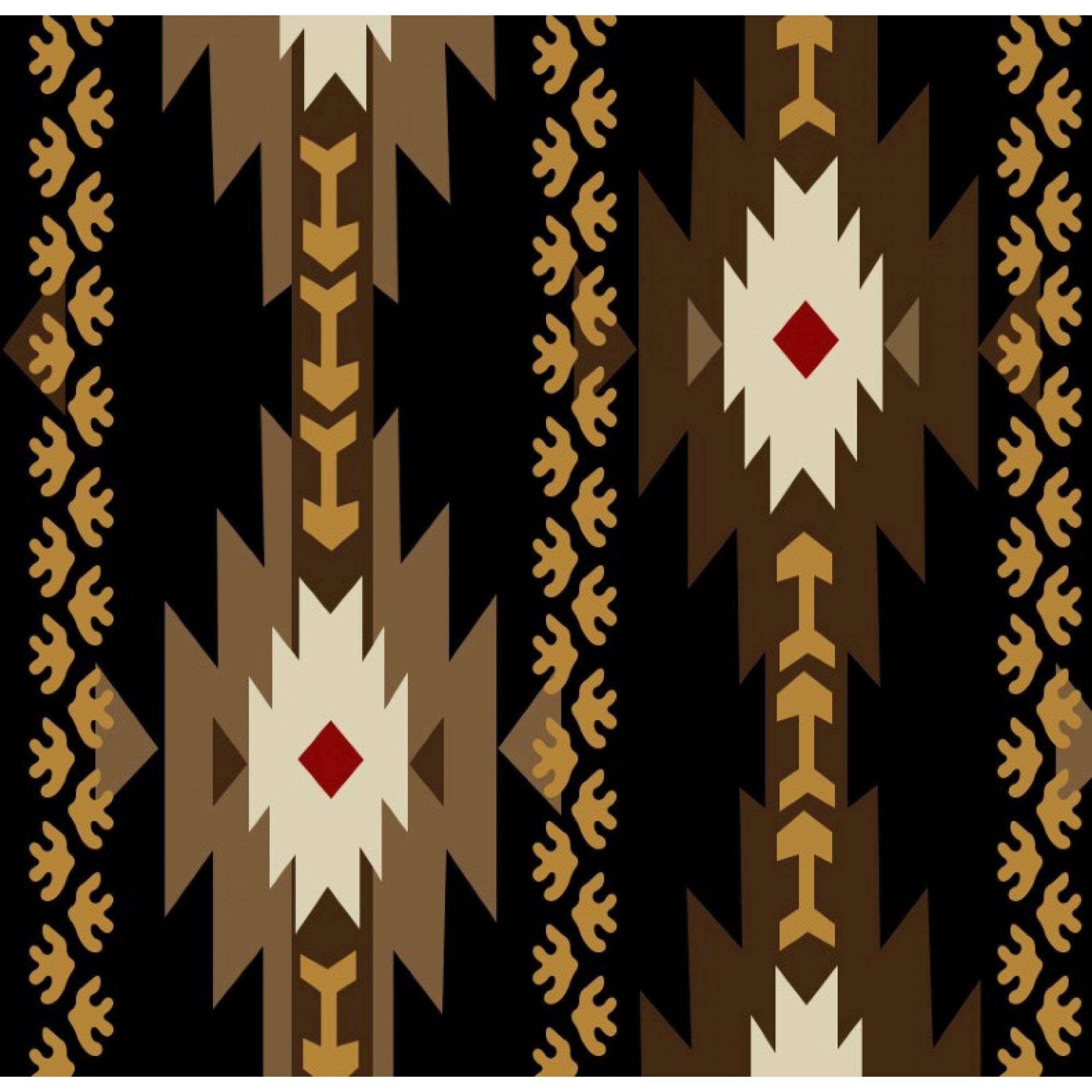 Tapis de selle Western Rawhide Country Legend Contour en laine, équipement de cheval pour randonnée western.