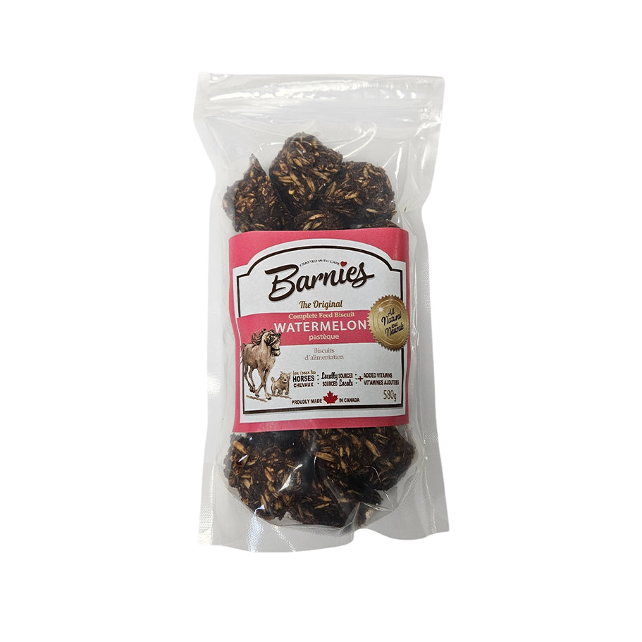 Friandises pour chevaux Barnies Centurion Supply, 580 g, en sachet, avec morceaux de céréales pour le plaisir et la santé.