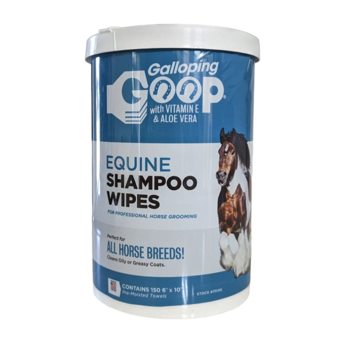 Lingettes shampoing sans rinçage Galloping Goop