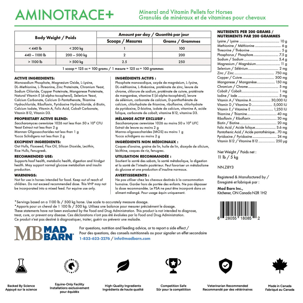 AminoTrace+ Madbarn