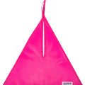 Lot de 4 foulards de Breakaway détachables solides Rattler par Equibrand, en tissu coloré avec logo visible.