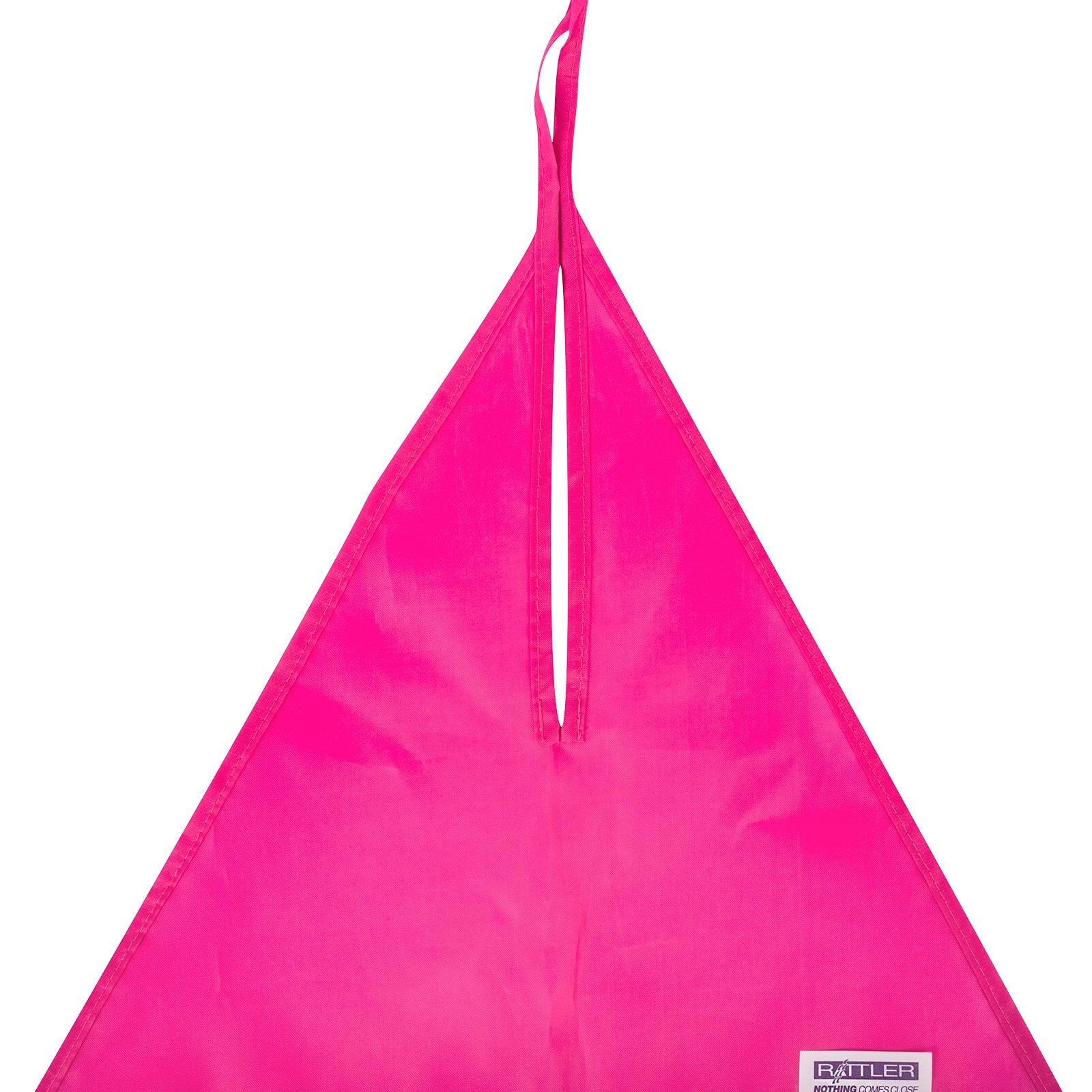 Lot de 4 foulards de Breakaway détachables solides Rattler par Equibrand, en tissu coloré avec logo visible.