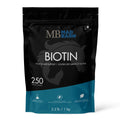 Poudre de biotine Madbarn 1kg pour soins équins, améliore la santé des sabots et la qualité du pelage du cheval.