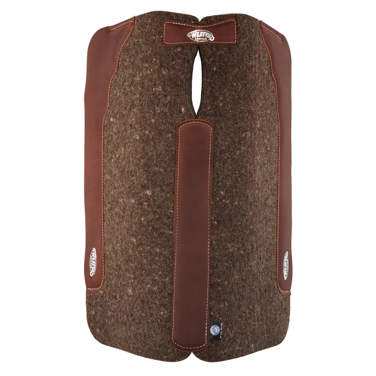 Tapis de selle Weaver haut de gamme en feutre de laine 100 %