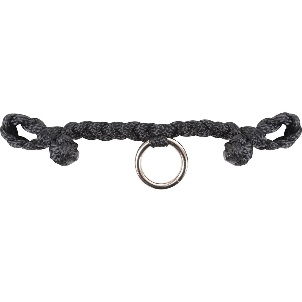 Attache pour mors Jerk Line de la marque Equibrand, accessoire équestre en cuir robuste.