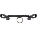 Attache pour mors Jerk Line de la marque Equibrand, accessoire équestre en cuir robuste.