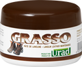 Pomade Grasso ES Sellerie Western de 140ml pour soin et brillance des cheveux ou de la barbe.
