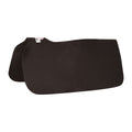 Sous-tapis western feutré noir 1/4" de la marque Equibrand, accessoires pour selle western, tissu épais et durable.