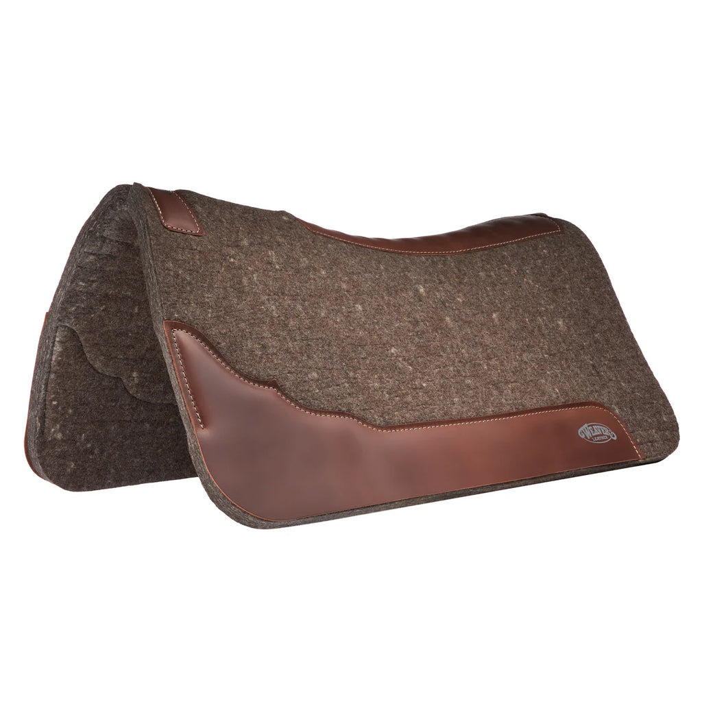 Tapis de selle Weaver haut de gamme en feutre de laine 100 %