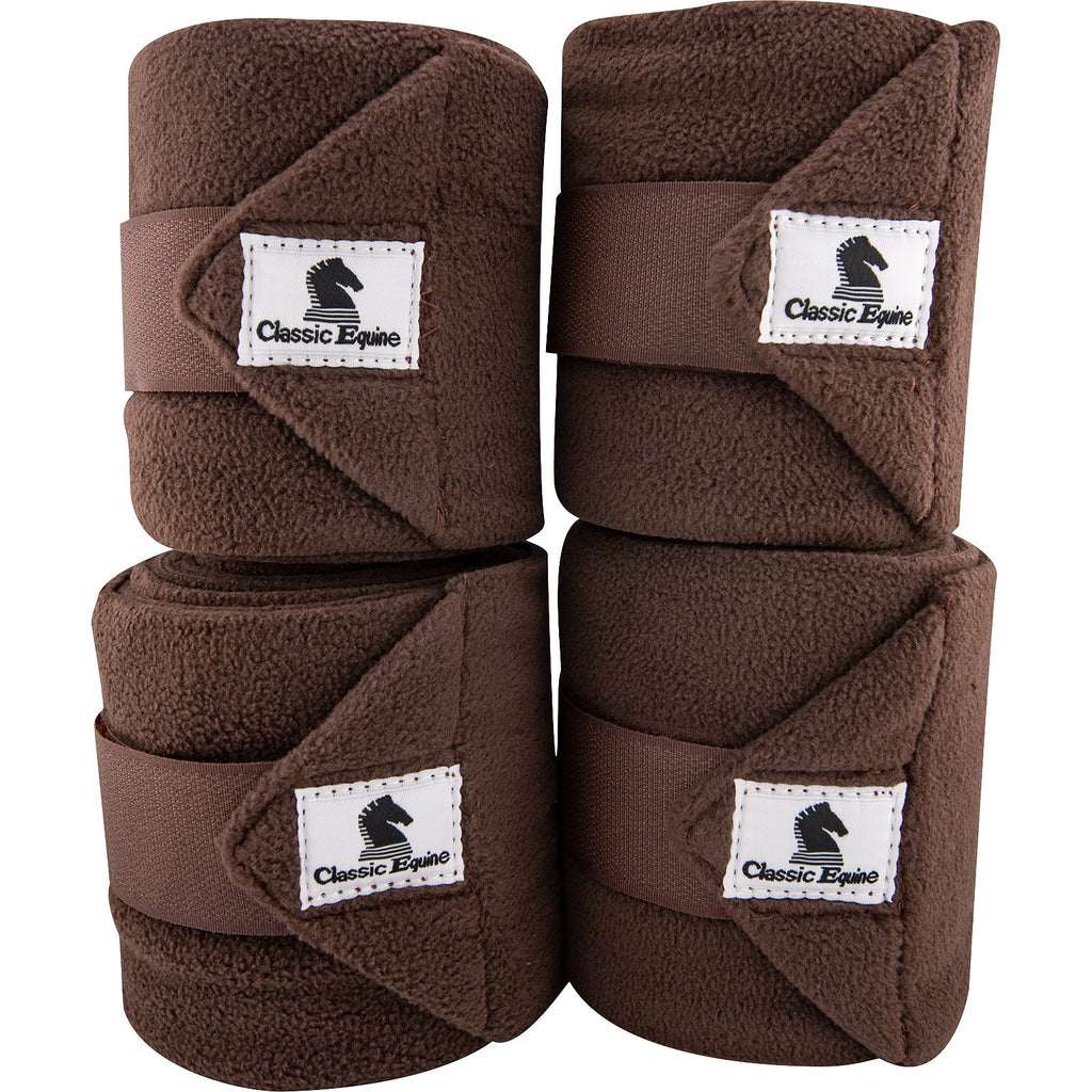 Accessoire polo Classic Equine de la marque Equibrand, avec détails en cuir et logo visible.