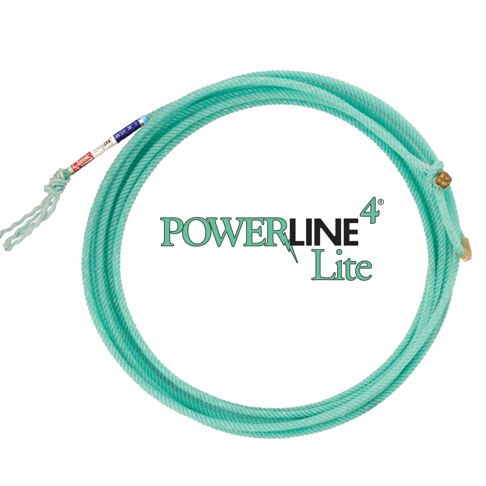 Lasso Powerline4 Lite 35 pieds pour pieds, accessoire Équibrand, câble léger et résistant pour exercices de fixation et entraînement.
