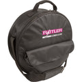 Sac à ropes breakaway Equibrand en tissu noir avec fermeture sécurisée, conçu pour l'équitation et la sécurité.