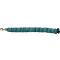 Longue avec embout en caoutchouc de Western Rawhide, accessoire équestre turquoise pour le contrôle du cheval.