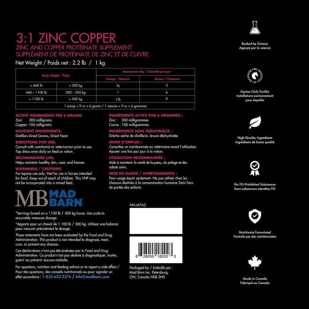 3:1 Zinc Copper 1kg